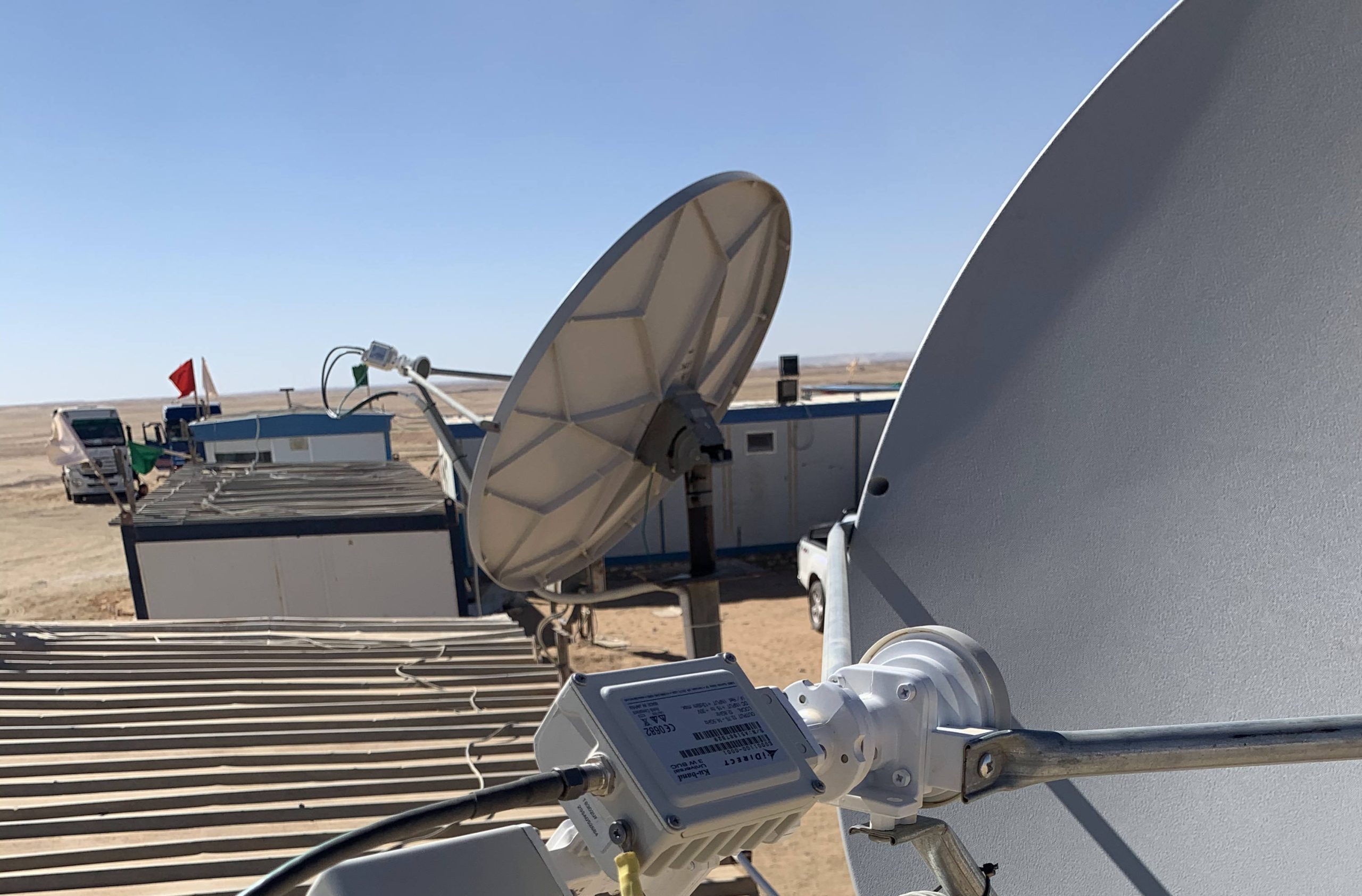 VSAT Links for Construction sites by DCS TELECOM