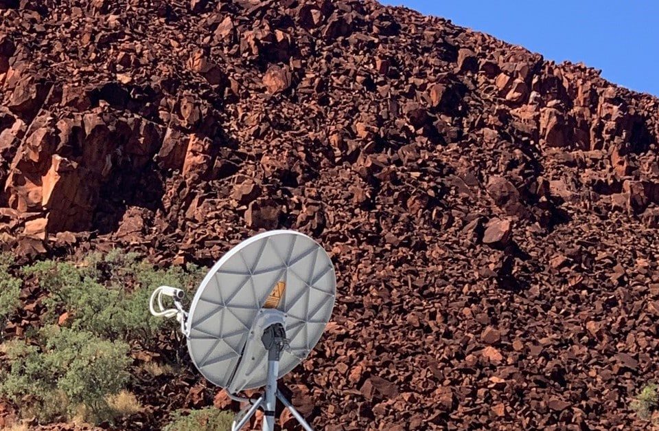 Mining Operations Satellite Links by DCS TELECOM 2