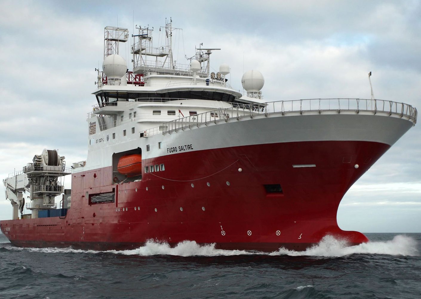 Fugro Maritime VSAT Installation by DCS TELECOM